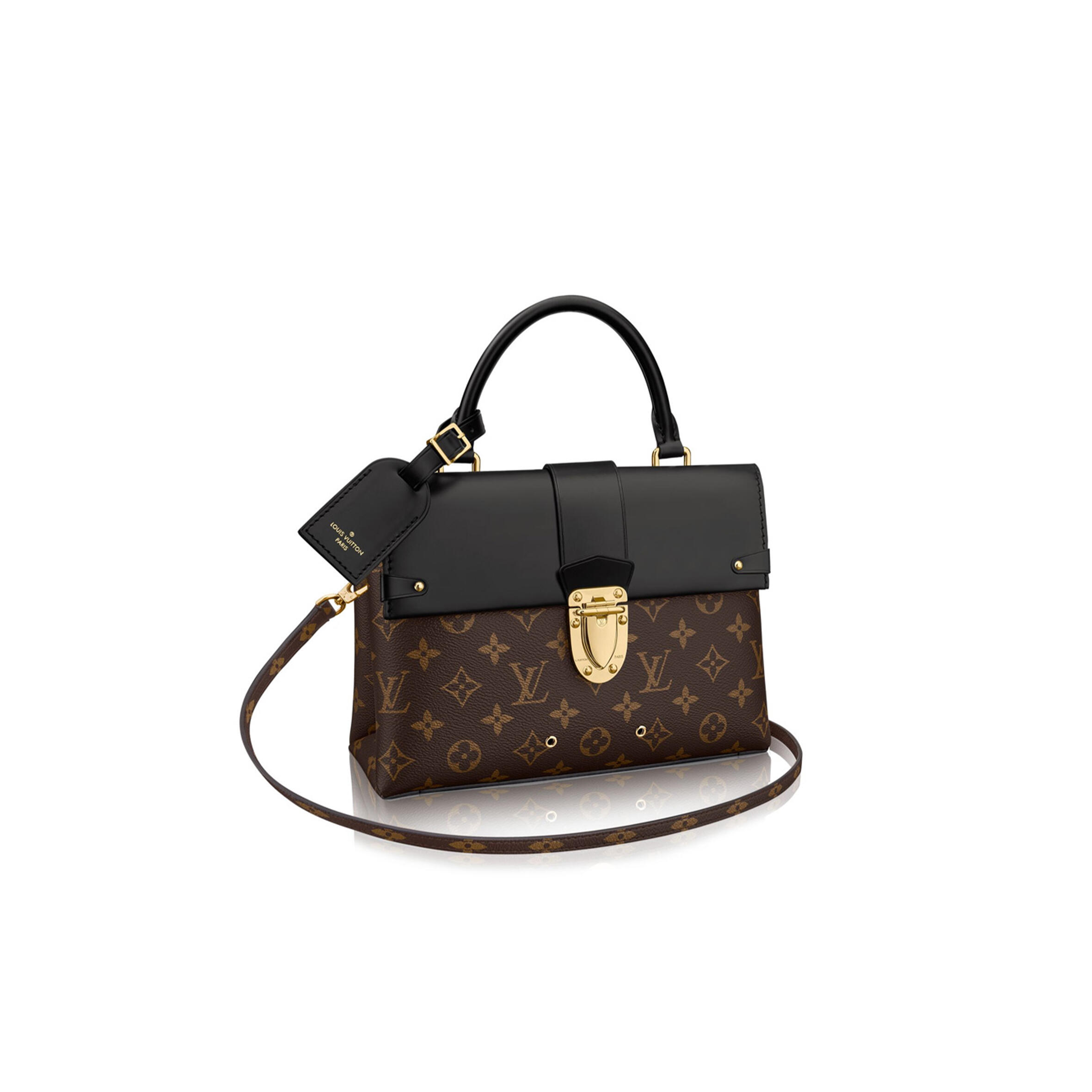 LOUIS VUITTON MONOGRAM ONE HANDLE FLAP BAG MM M43125 (25*19*10cm)